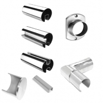 select required stainless handrail and accessories